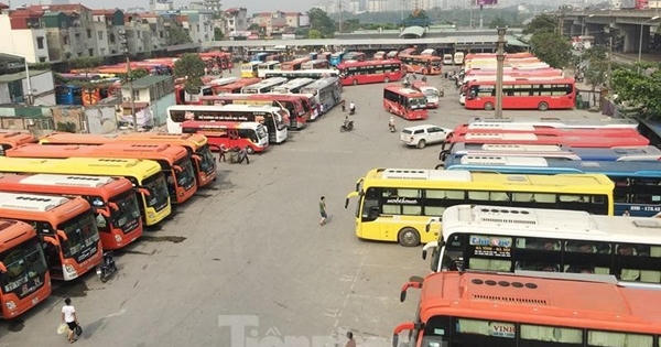 Xe khách Hà Nội được hoạt động bình thường trở lại