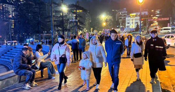 Sa Pa đón hơn 44 nghìn lượt khách trong 3 ngày Tết