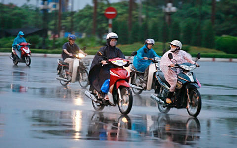 Hôm nay cả nước có mưa