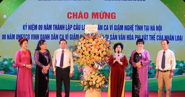 Lan tỏa những làn điệu Dân ca Ví Giặm Nghệ Tĩnh tại Hà Nội