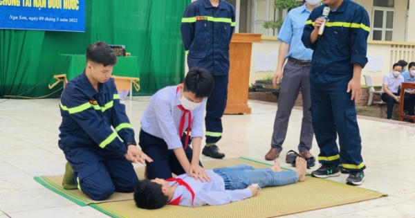 Thanh Hoá: Tăng cường tuyên truyền kỹ năng phòng, chống tai nạn đuối nước cho trẻ em Thanh Hoá: Tăng cường tuyên truyền kỹ năng phòng, chống tai nạn đuối nước cho trẻ em