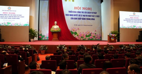 Tòa án Tối cao có nhiều giải pháp đột phá trong cải cách tư pháp