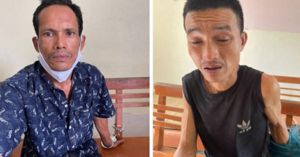 Bắt 2 đối tượng đang “cõng” 2 kg ma túy đá lúc 0h