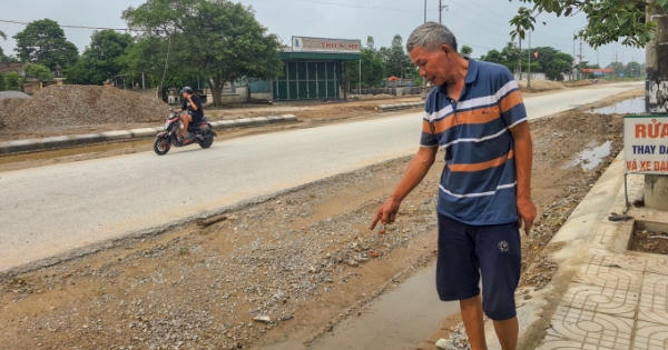Người dân thị xã Cửa Lò bức xúc với dự án gần 230 tỷ thi công với tốc độ... rùa bò