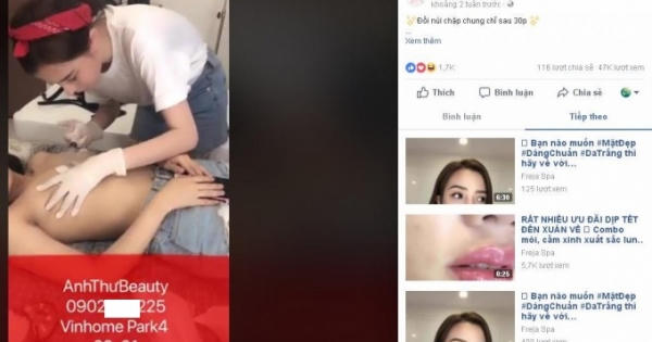 Hiểm họa từ làm đẹp siêu tốc: Rùng mình cảnh chủ thẩm mỹ viện "tự phong" Freja Spa tiêm "chất làm đầy" vào người khách