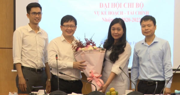Đại hội Chi Bộ Vụ Kế Hoạch - Tài chính (Bộ Tư pháp) nhiệm kỳ 2020-2022