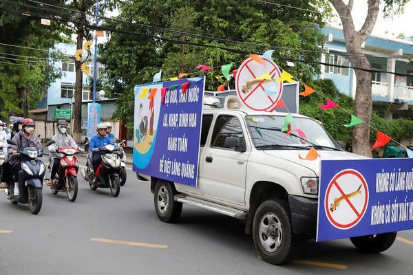 Tiền Giang: Mít tinh hưởng ứng ngày ASEAN phòng, chống sốt xuất huyết lần thứ XV năm 2025