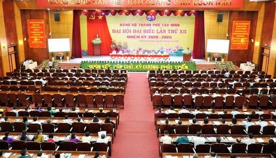 Khai mạc phiên trù bị Đại hội đại biểu Đảng bộ TP Tây Ninh , nhiệm kỳ 2020-2025 Khai mạc phiên trù bị Đại hội đại biểu Đảng bộ TP Tây Ninh , nhiệm kỳ 2020-2025