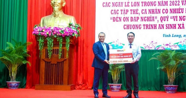 Sovico, HDBank tiếp tục đẩy mạnh công tác an sinh xã hội tại Tây Nam bộ