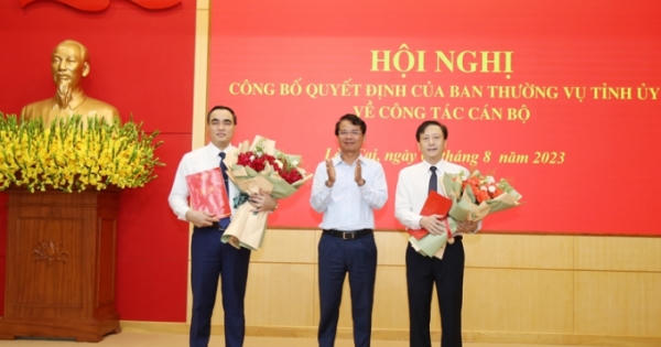 Tỉnh ủy Lào Cai điều động, bổ nhiệm cán bộ