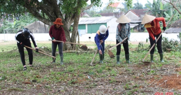 Những công trình của ý Đảng, lòng dân trên vùng trà sơn Can Lộc