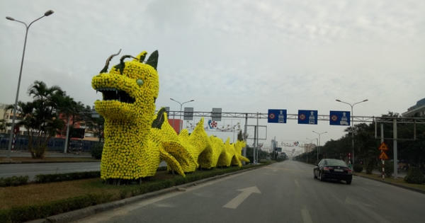Hải Phòng yêu cầu tháo dỡ rồng vàng trang trí gây tranh cãi