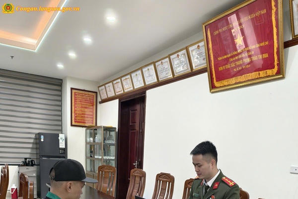 Đăng tải thông tin xúc phạm lực lượng Công an, một người đàn ông bị phạt 7,5 triệu đồng