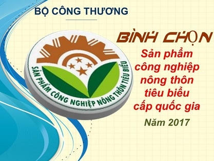 102 sản phẩm được bình chọn hàng công nghiệp nông thôn tiêu biểu 102 sản phẩm được bình chọn hàng công nghiệp nông thôn tiêu biểu