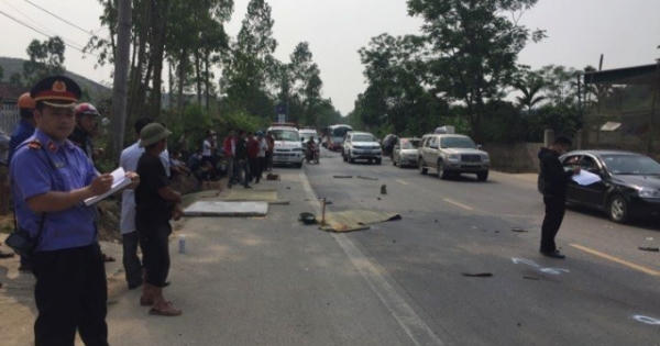 Nghệ An: Hai người chết, 3 người bị thương sau vụ tai nạn kinh hoàng