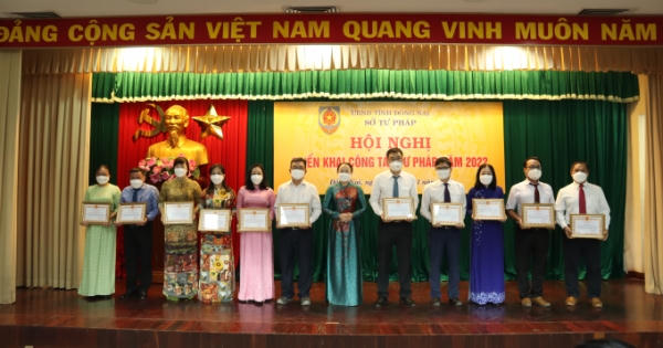 Tư pháp Đồng Nai triển khai công tác năm 2022