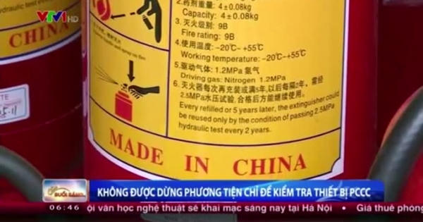 Không được dừng phương tiện chỉ để kiểm tra thiết bị PCCC