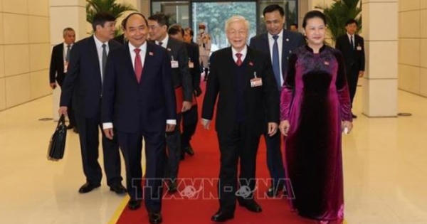 Đại hội Đảng toàn quốc lần thứ XIII bầu Đoàn Chủ tịch
