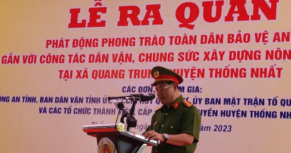 Công an Đồng Nai: Bảo vệ Tổ quốc gắn liền với công tác dân vận