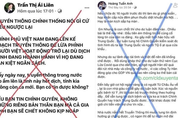 Xử phạt hơn 2,6 tỷ đồng về các hành vi thông tin sai sự thật Xử phạt hơn 2,6 tỷ đồng về các hành vi thông tin sai sự thật