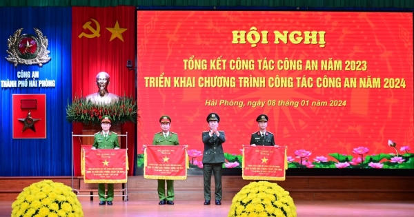 Công an TP Hải Phòng: Quyết tâm hoàn thành xuất sắc nhiệm vụ công tác năm 2024
