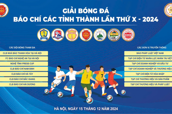 Sẵn sàng cho Giải bóng đá báo chí các tỉnh, thành lần thứ X - 2024 Sẵn sàng cho Giải bóng đá báo chí các tỉnh, thành lần thứ X - 2024