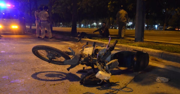 Nam công nhân tử vong trên đường đi làm về