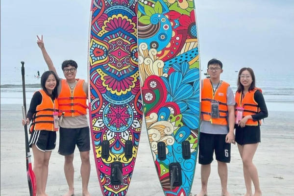 Bình Thuận: Lần đầu tiên đảo Phú Quý có lễ hội chèo thuyền Sup