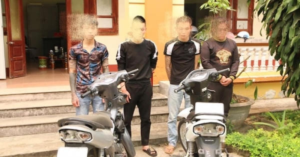 Lai Châu: Nhóm thanh niên bốc đầu xe máy, "câu like" bị phạt 10 triệu đồng