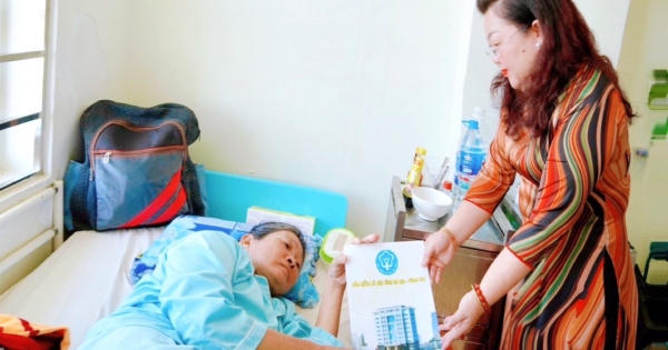 Mang Tết ấm đến với bệnh nhân có hoàn cảnh khó khăn ở Bà Rịa - Vũng Tàu