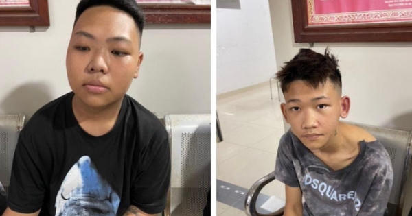 Hai tên cướp nhí dùng vỏ chai bia tấn công người đi đường để cướp tài sản