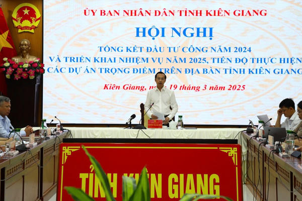 Kết quả giải ngân đầu tư công năm 2024 tại Kiên Giang có nhiều chuyển biến tích cực