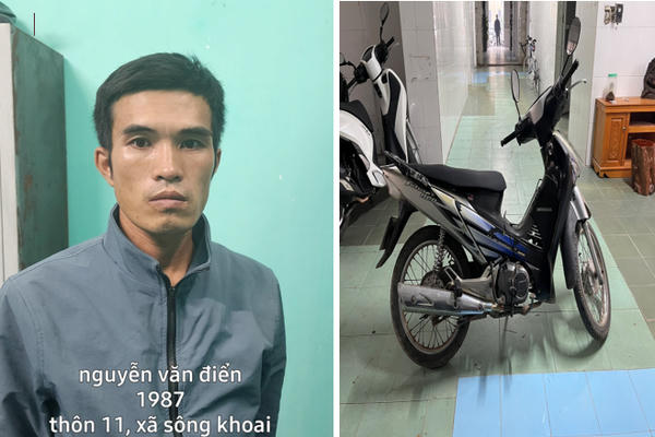 Quảng Ninh: Ăn trộm xe máy, bị bắt sau 3 giờ gây án