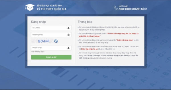 Hướng dẫn thí sinh tra cứu điểm thi THPT Quốc gia 2019 Hướng dẫn thí sinh tra cứu điểm thi THPT Quốc gia 2019
