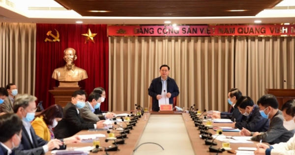 Bí thư Hà Nội Vương Đình Huệ: "Nhiệm vụ ưu tiên hàng đầu của Thủ đô là phòng chống dịch Covid-19"