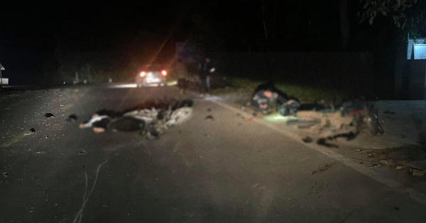 Hà Giang: 2 người thương vong sau vụ va chạm xe máy