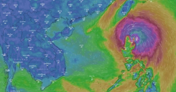 Dự báo thời tiết ngày 15/9: Ảnh hưởng siêu bão Mangkhut, miền Bắc ngày nắng đêm mưa rào