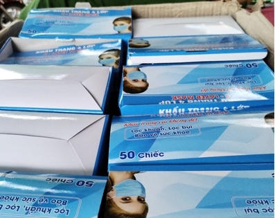 Thu giữ hơn 13 nghìn khẩu trang y tế không rõ nguồn gốc tại Tuyên Quang