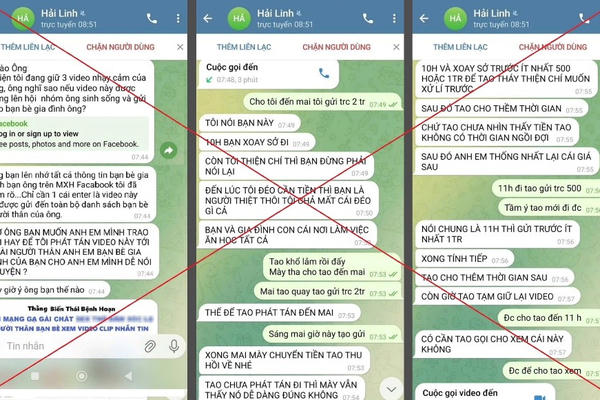Công an Hà Nội khuyến cáo người dân: Cảnh giác đừng để mất tiền do “chat sex” trên mạng