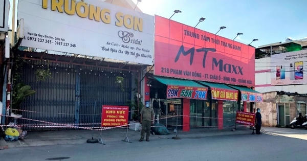 Quảng Ngãi: Từ 18h, người dân thị trấn Châu Ổ không ra khỏi nhà