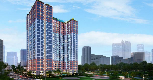 Dự án Carillon 7 cất nóc vượt tiến độ 3 tháng