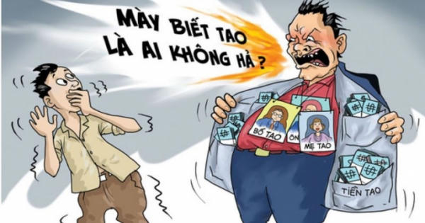 “Mày biết tao là ai không”? “Mày biết tao là ai không”?
