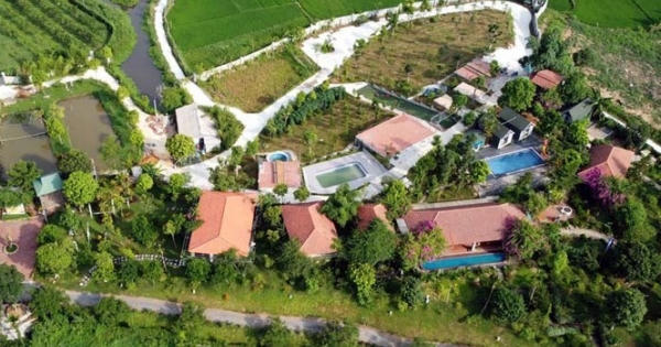 Công ty Dailai Ecohome xây 'chui' cả khu nghỉ dưỡng trên đất ruộng ở Vĩnh Phúc Công ty Dailai Ecohome xây 'chui' cả khu nghỉ dưỡng trên đất ruộng ở Vĩnh Phúc