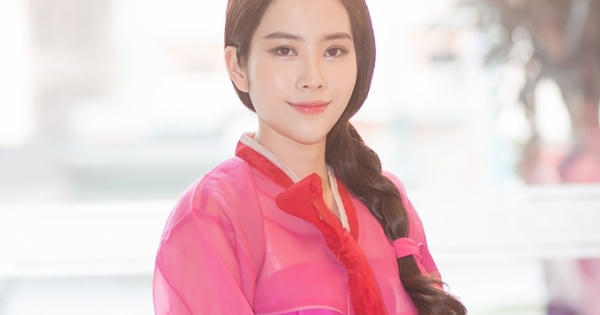 Nam Em mặc Hanbok, đẹp rạng ngời tại sự kiện