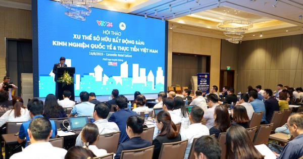 Hội thảo “Xu thế sở hữu bất động sản”: Nhiều vấn đề “nóng” được trao đổi