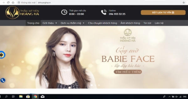 Thẩm mỹ Hoàng Hà không được cấp phép vẫn nhận nâng ngực, hút mỡ, độn thái dương cho khách hàng?