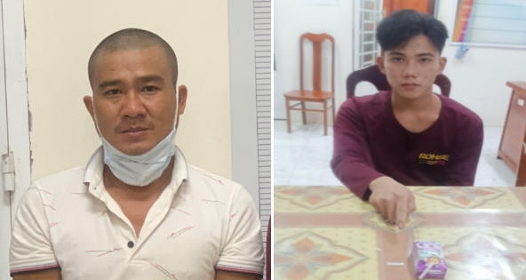 An Giang: Lật tẩy chiêu trò giấu ma túy dưới hộp sữa Kun của 2 đối tượng