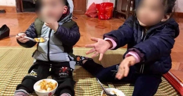 Xót thương hai cháu nhỏ bị bỏ rơi ở bờ đê giữa trời đông lạnh "cắt da, cắt thịt"