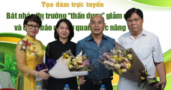 Tọa đàm trực tuyến: "Bát nháo thị trường “thần dược” giảm cân và cảnh báo của cơ quan chức năng” Tọa đàm trực tuyến: "Bát nháo thị trường “thần dược” giảm cân và cảnh báo của cơ quan chức năng”