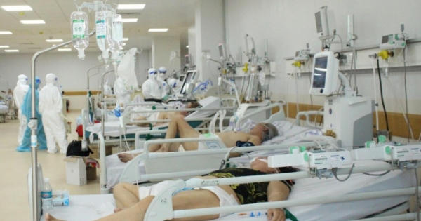 Tính đến sáng 24/8, có 737 ca COVID-19 nặng và nguy kịch